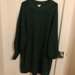 Gorgeous shimmer sweater dress 👗